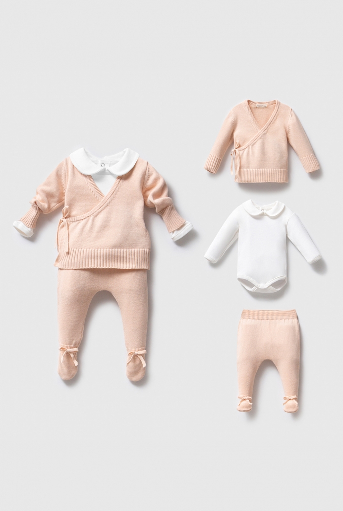 8321N KIZ 3-6-9-12 AY KRUVAZE TAKIM PEMBE