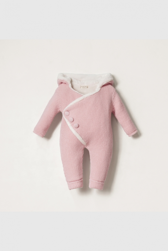 8372N UNISEX 3-6-9-12 AY LİNKSLİ TULUM PEMBE