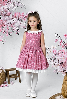Hira 5-10 Yaş Çocuk Elbisesi ve Saç Tokası